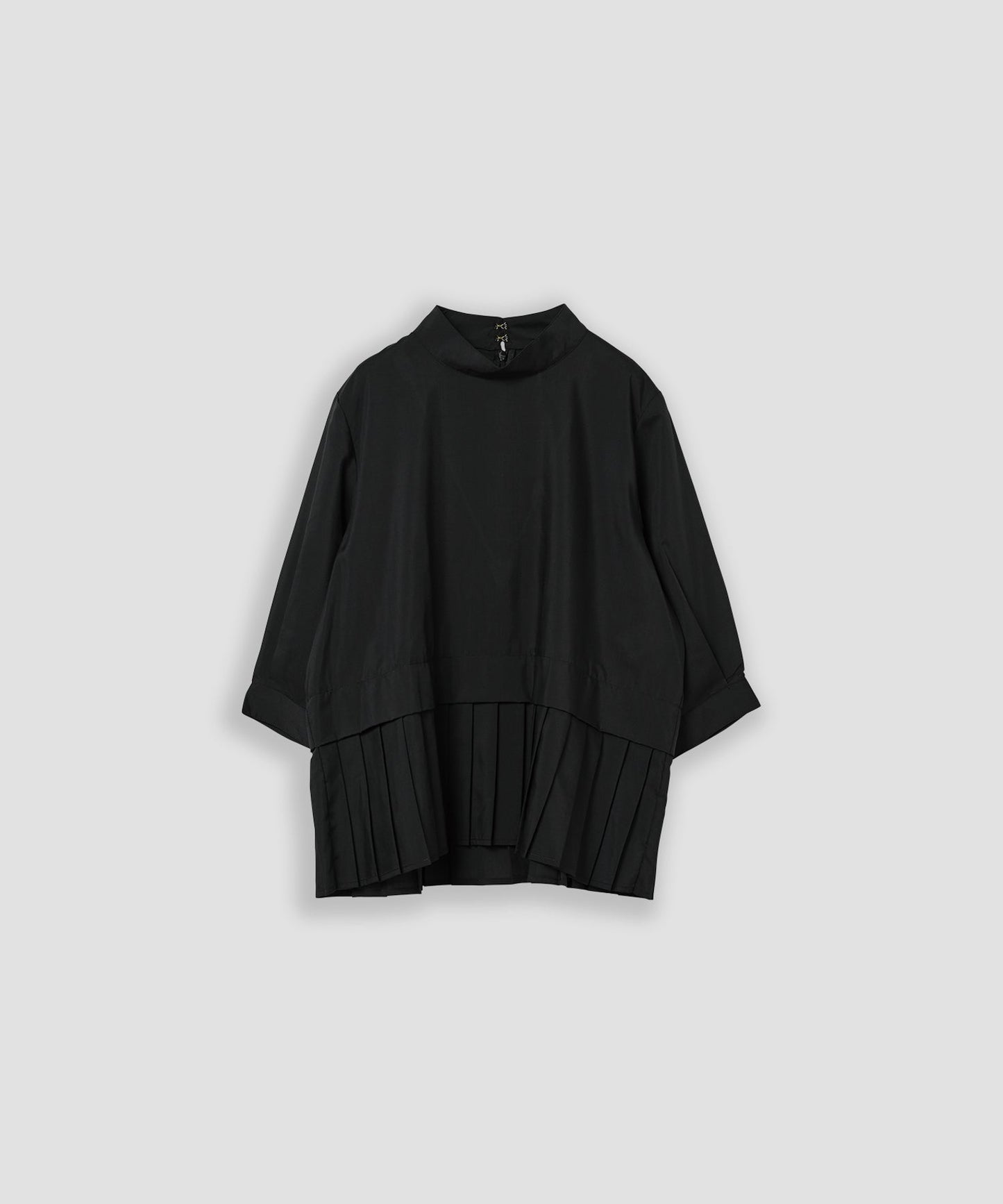 hem pleats blouse / WHT21FBL4004