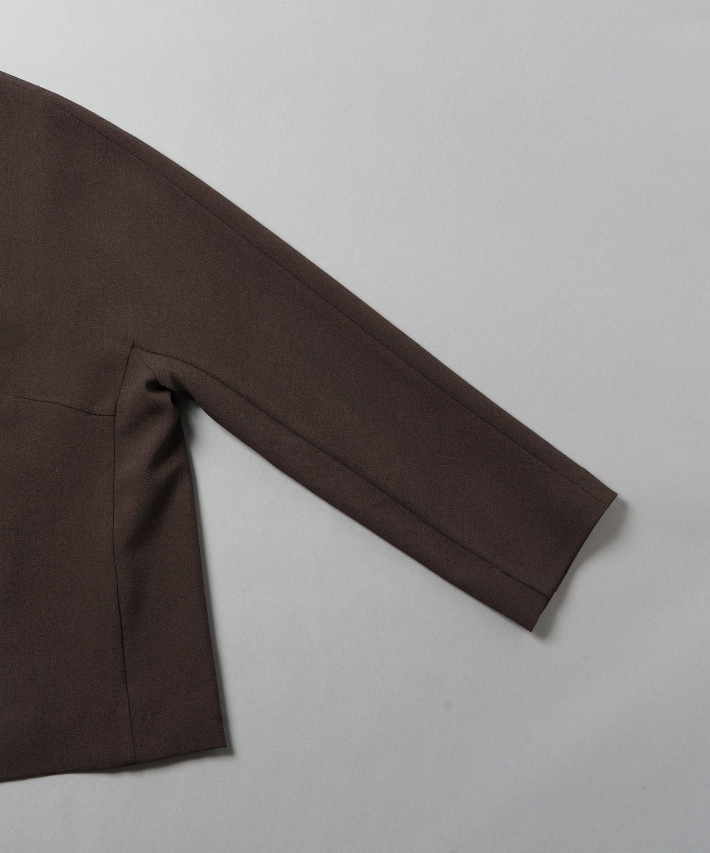 no collar jacket / WHT23HJK4021