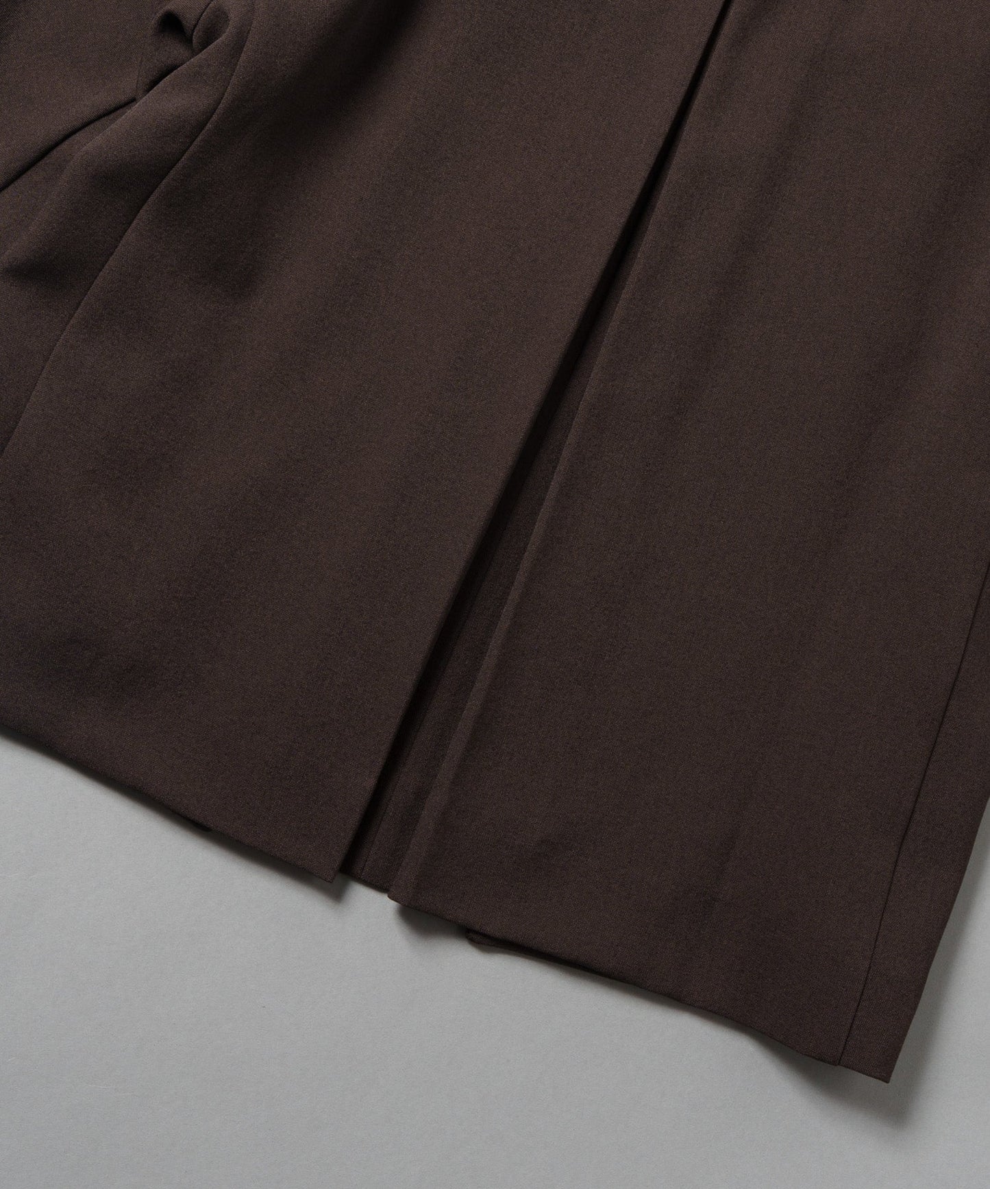 no collar jacket / WHT23HJK4021