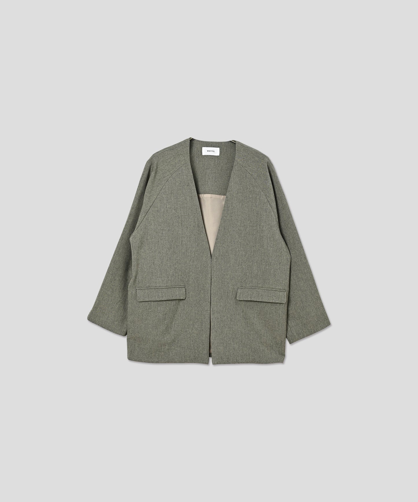 V SLIT OVER JACKET / WHT24FJK4034