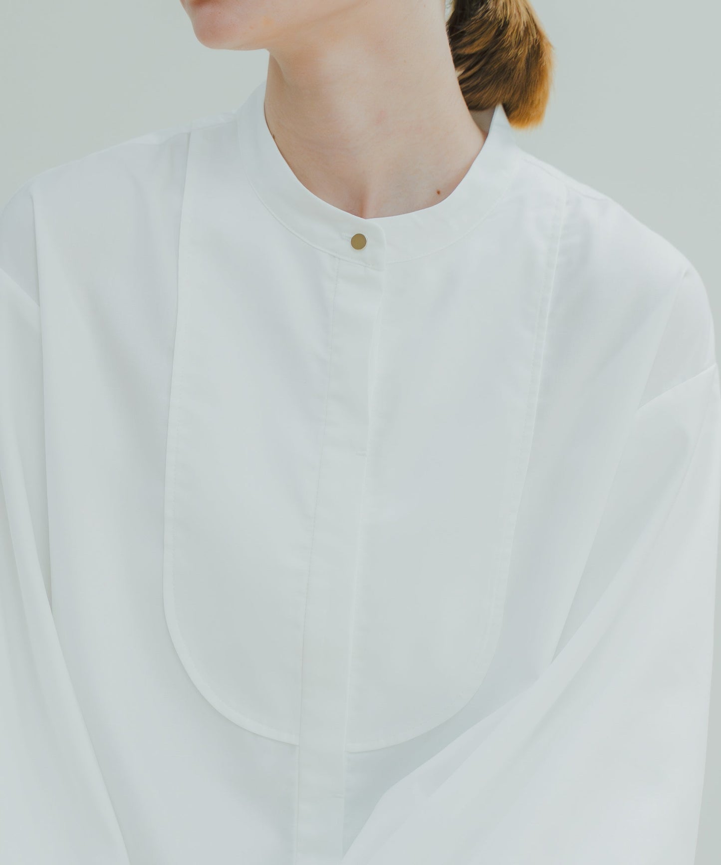 BALLOON SLEEVE BLOUSE / WHT24HBL4048