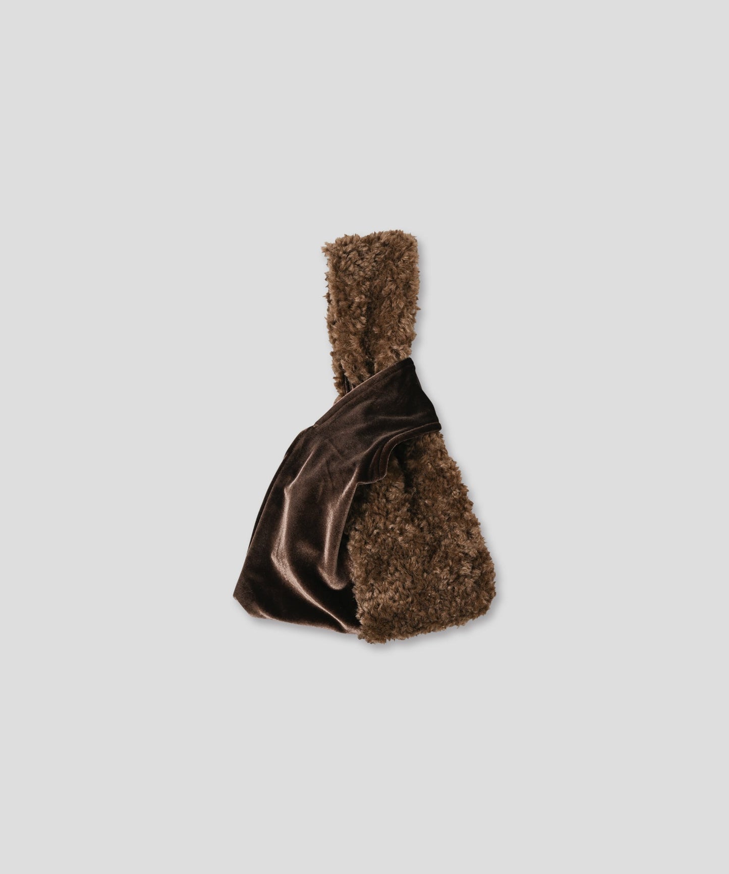 eco fur combination bag / WHT25FAC4011