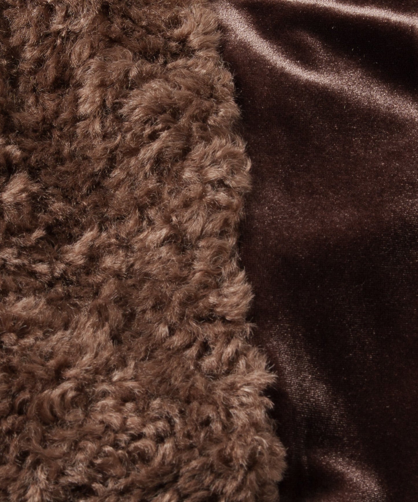 eco fur combination bag / WHT25FAC4011