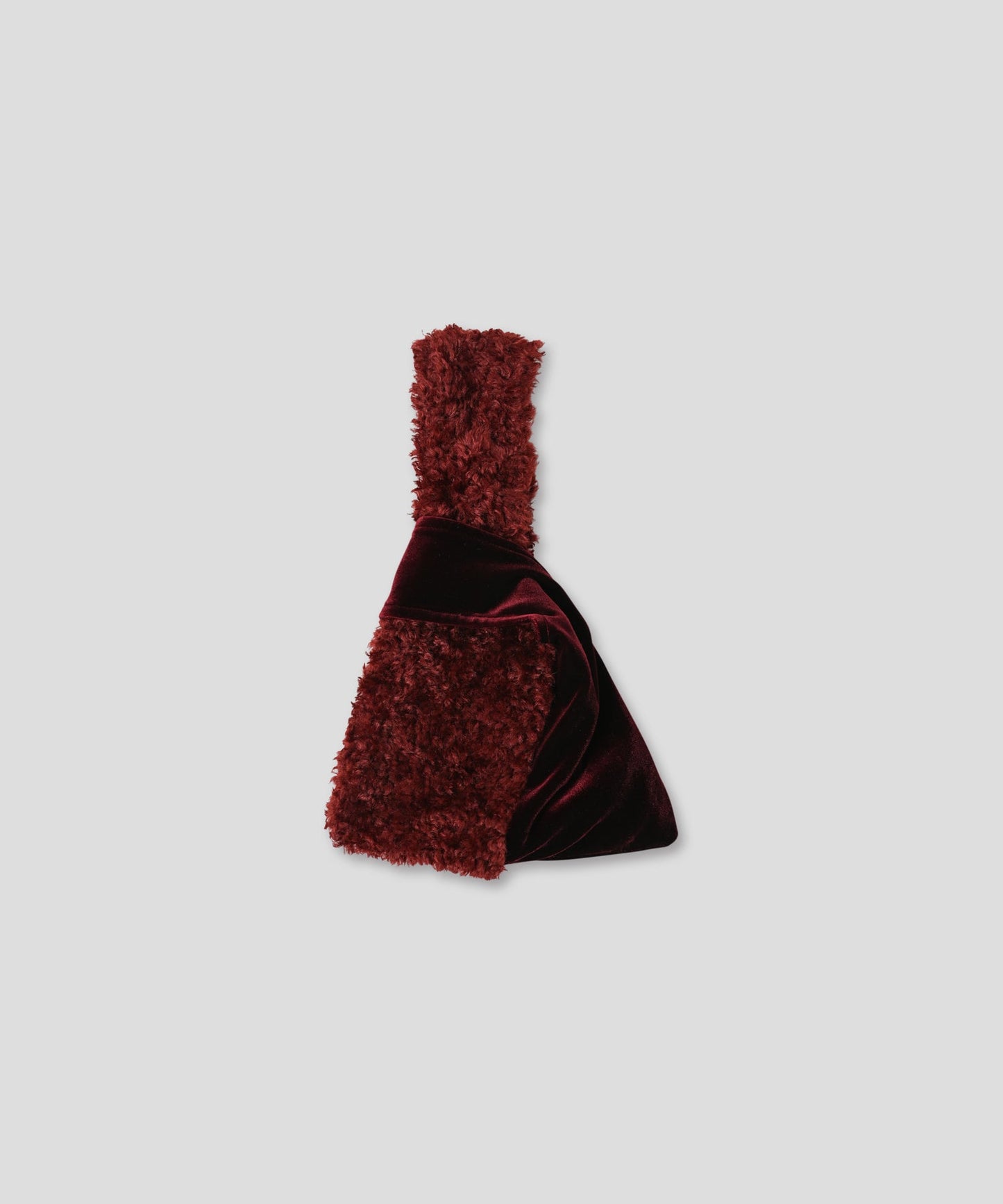 eco fur combination bag / WHT25FAC4011
