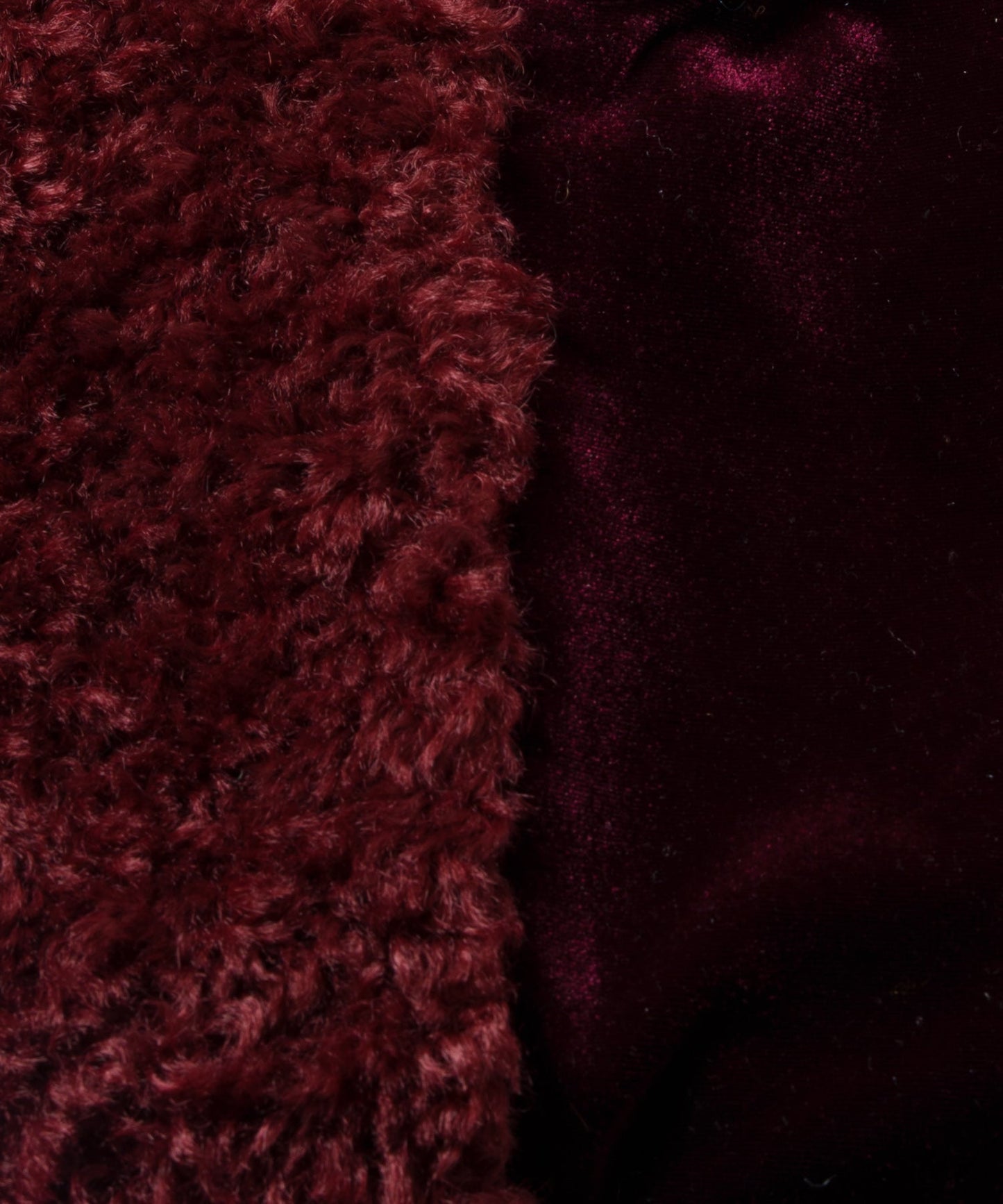 eco fur combination bag / WHT25FAC4011