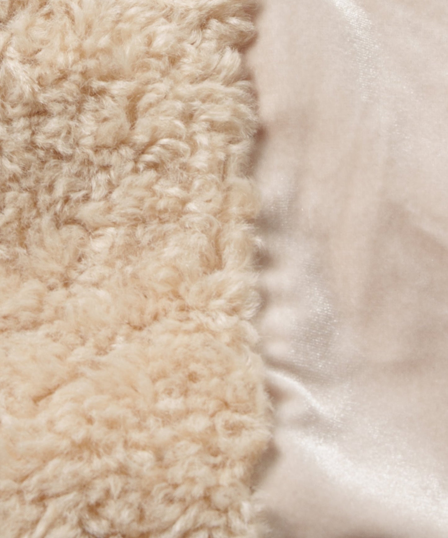 eco fur combination bag / WHT25FAC4011