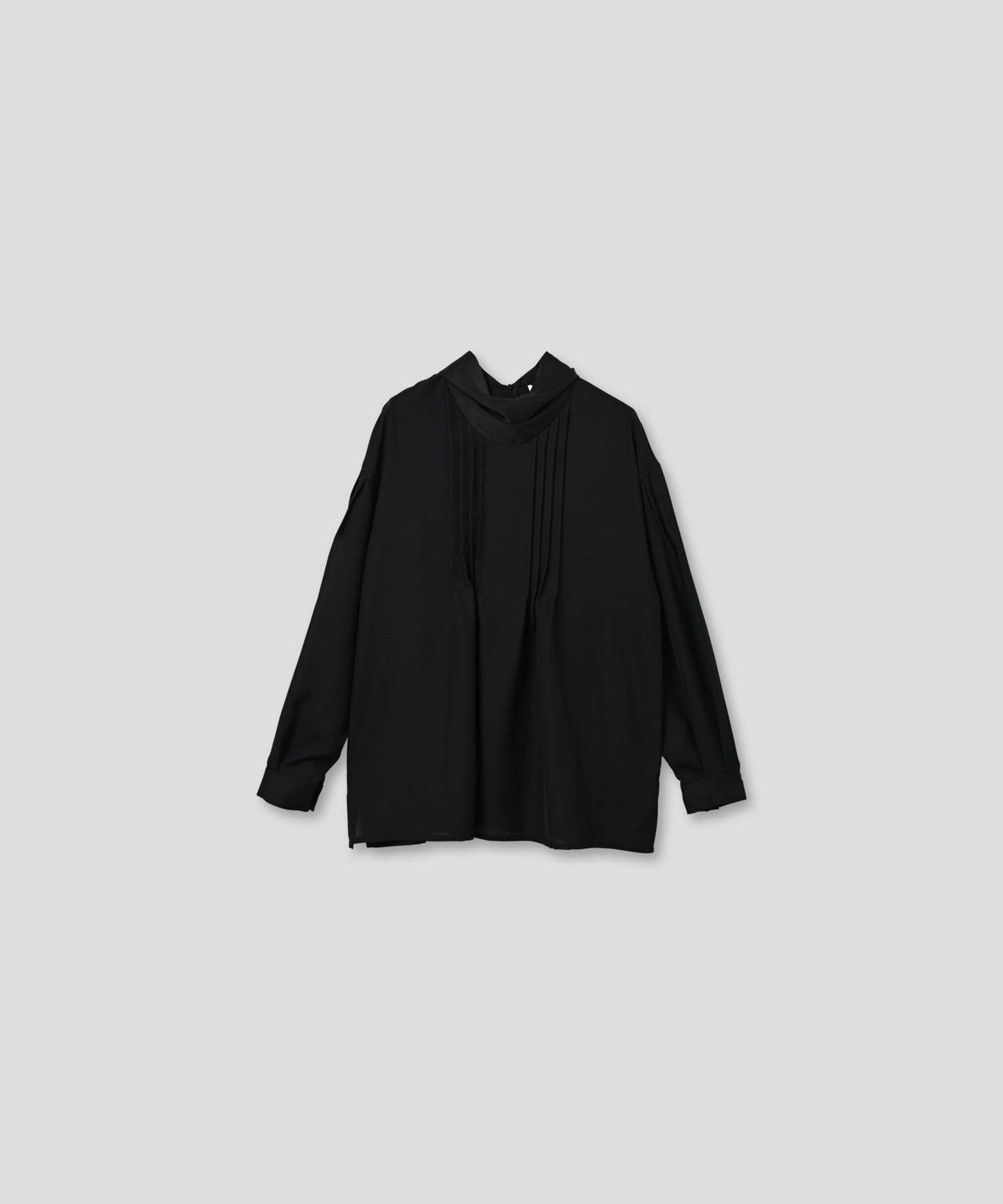 ribbon tie blouse / WHT25FBL4082