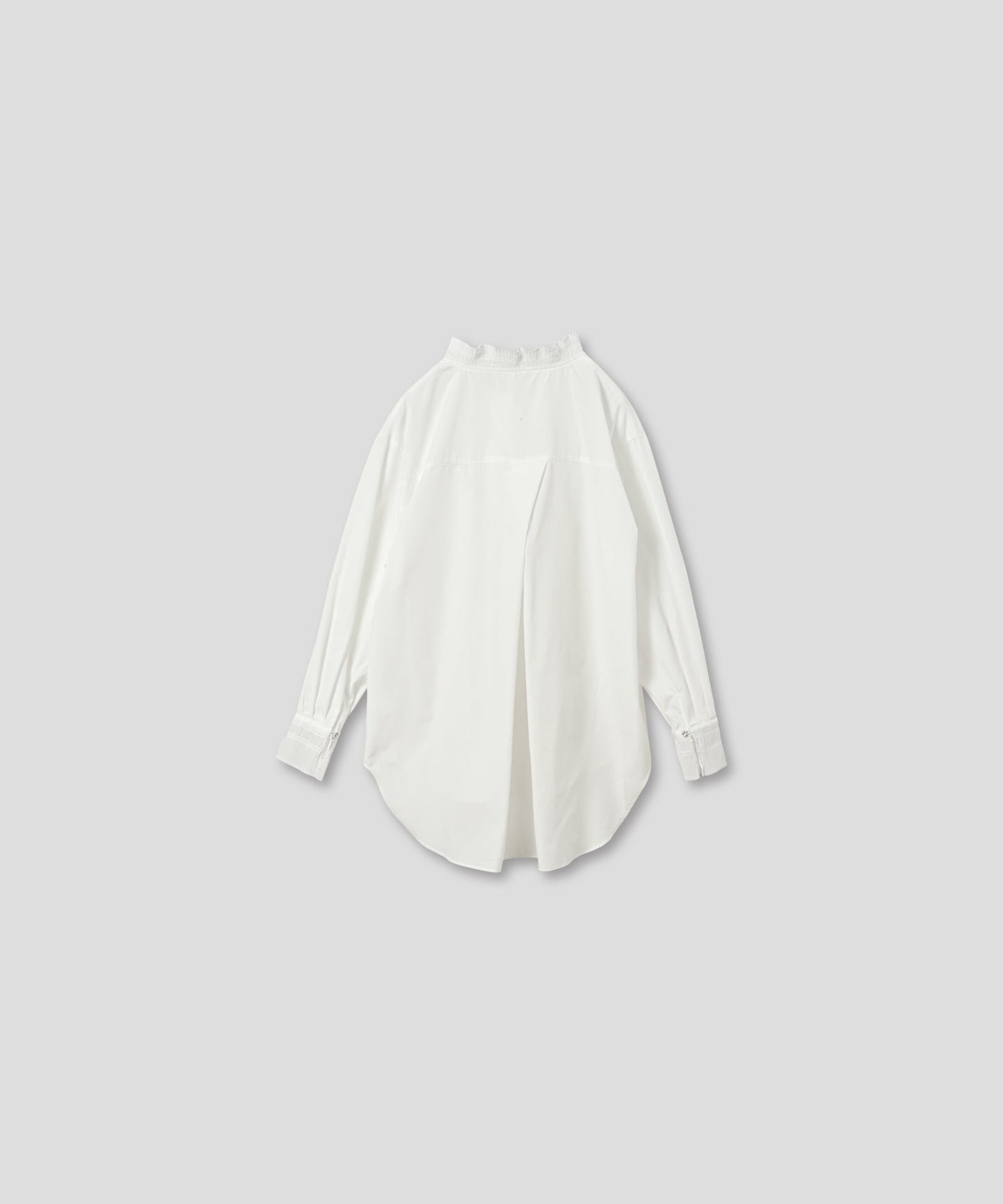 pleats design blouse / WHT25FBL4083