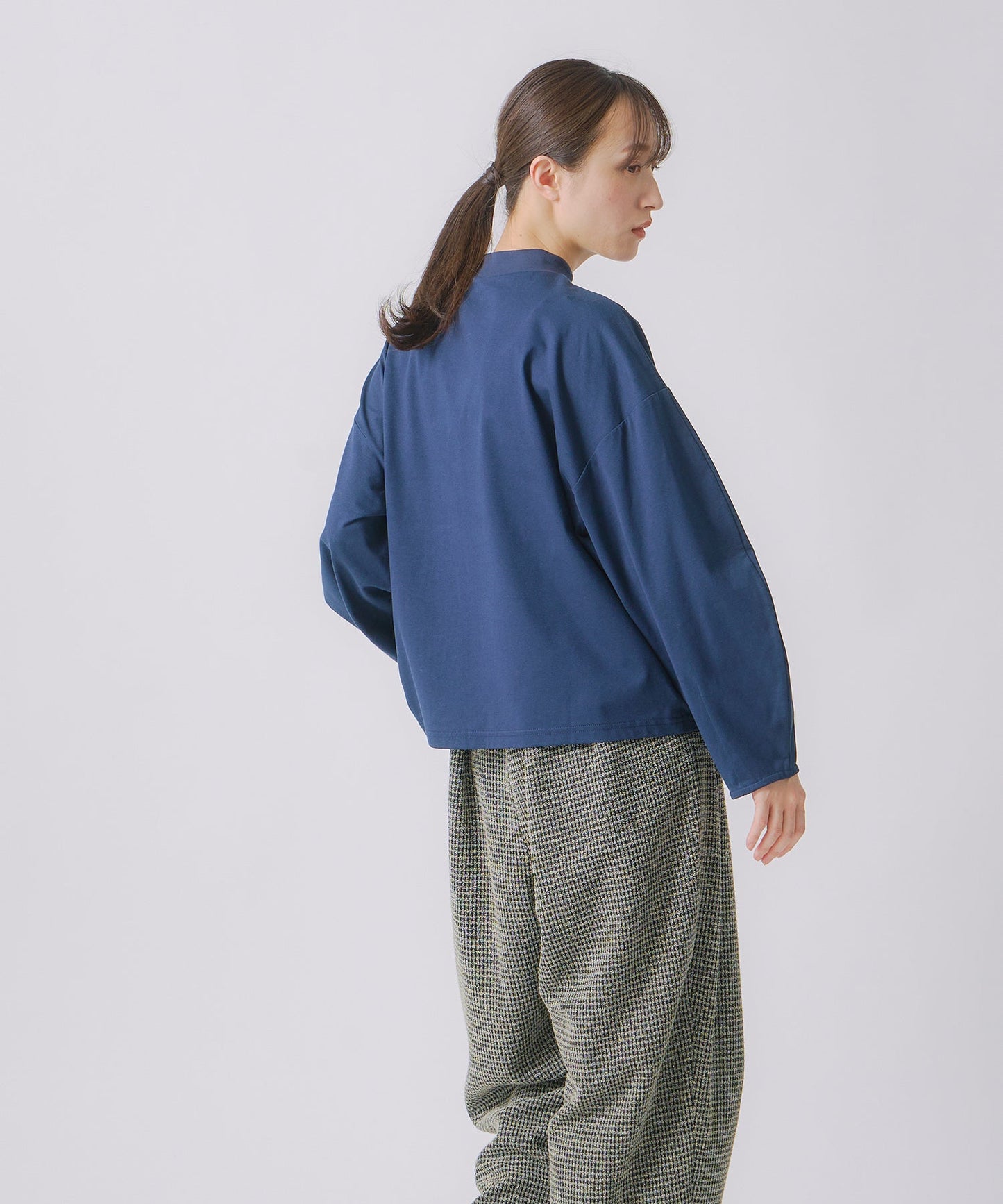 curve sleeve tee / WHT25FCS4002