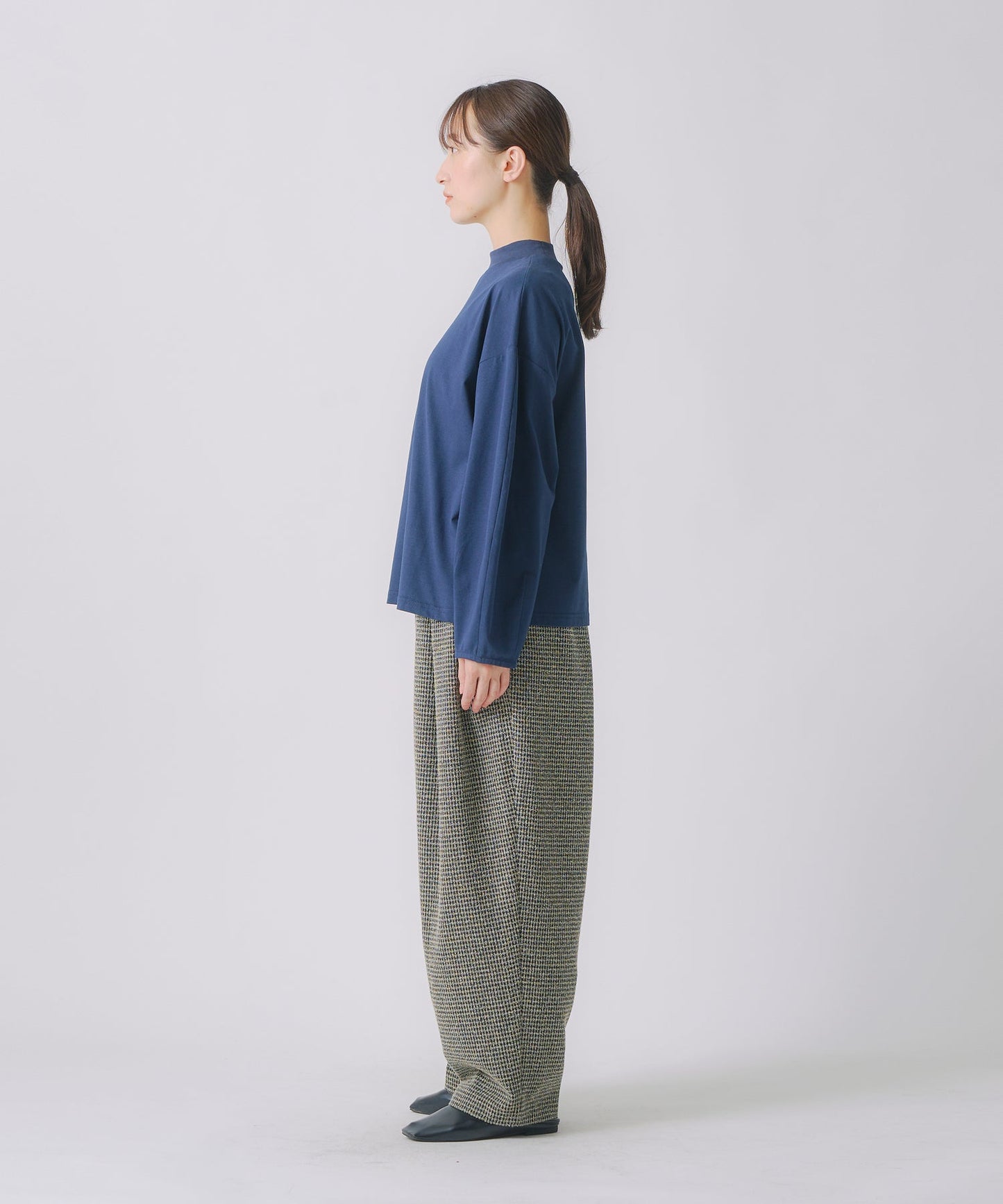 curve sleeve tee / WHT25FCS4002