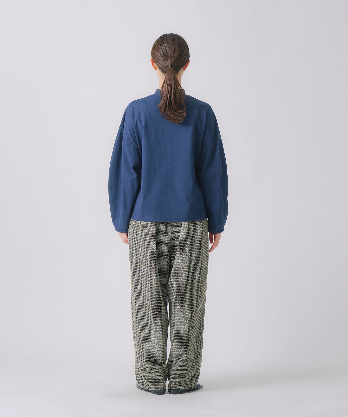 curve sleeve tee / WHT25FCS4002
