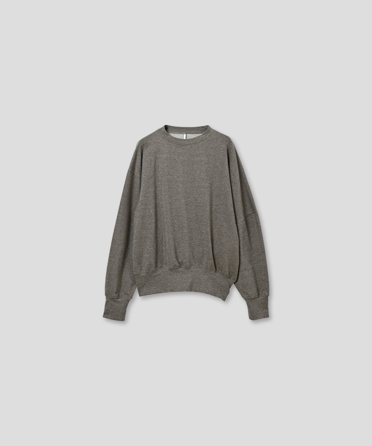 asymmetry glitter sweat / WHT25FCS4003