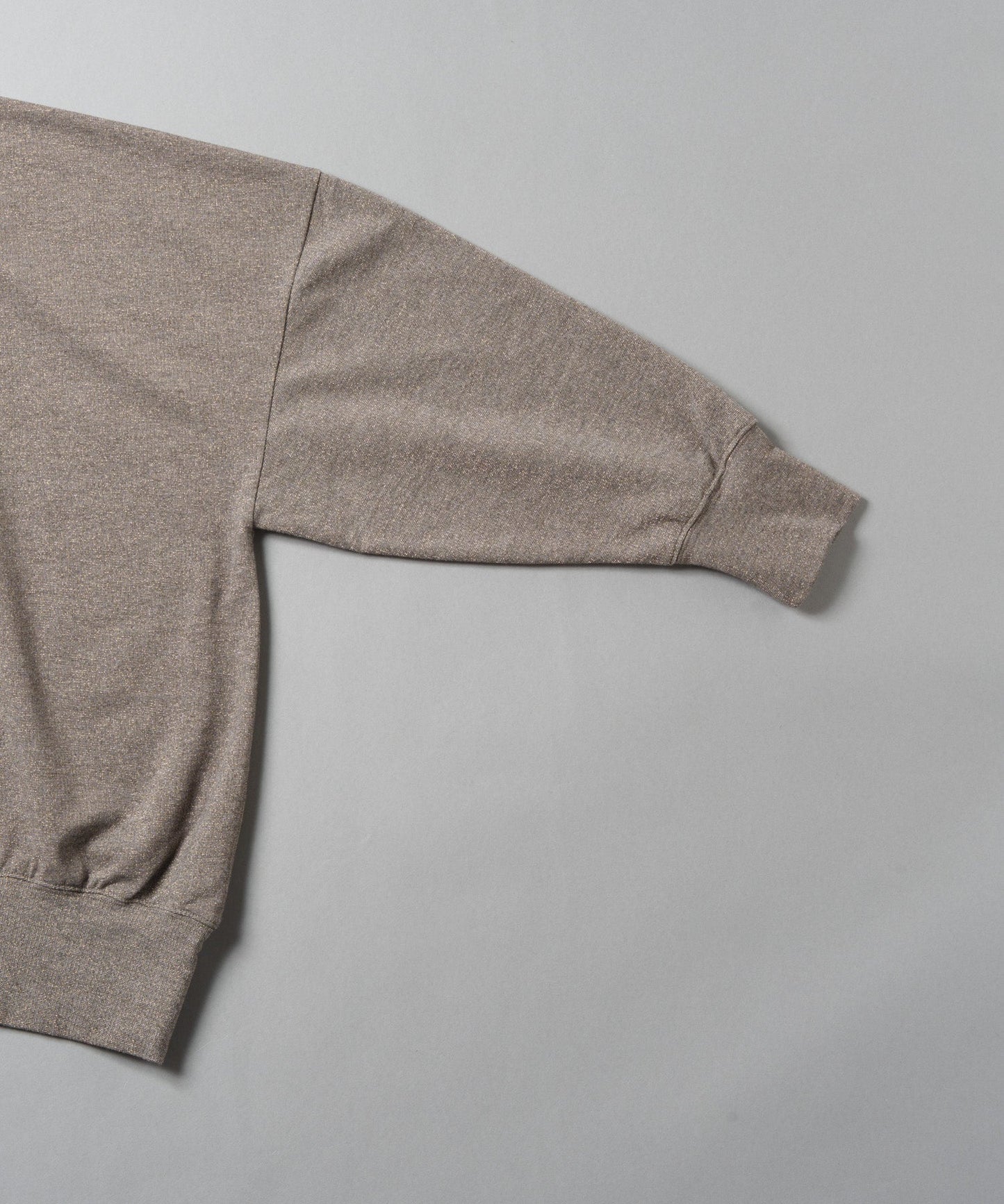 asymmetry glitter sweat / WHT25FCS4003