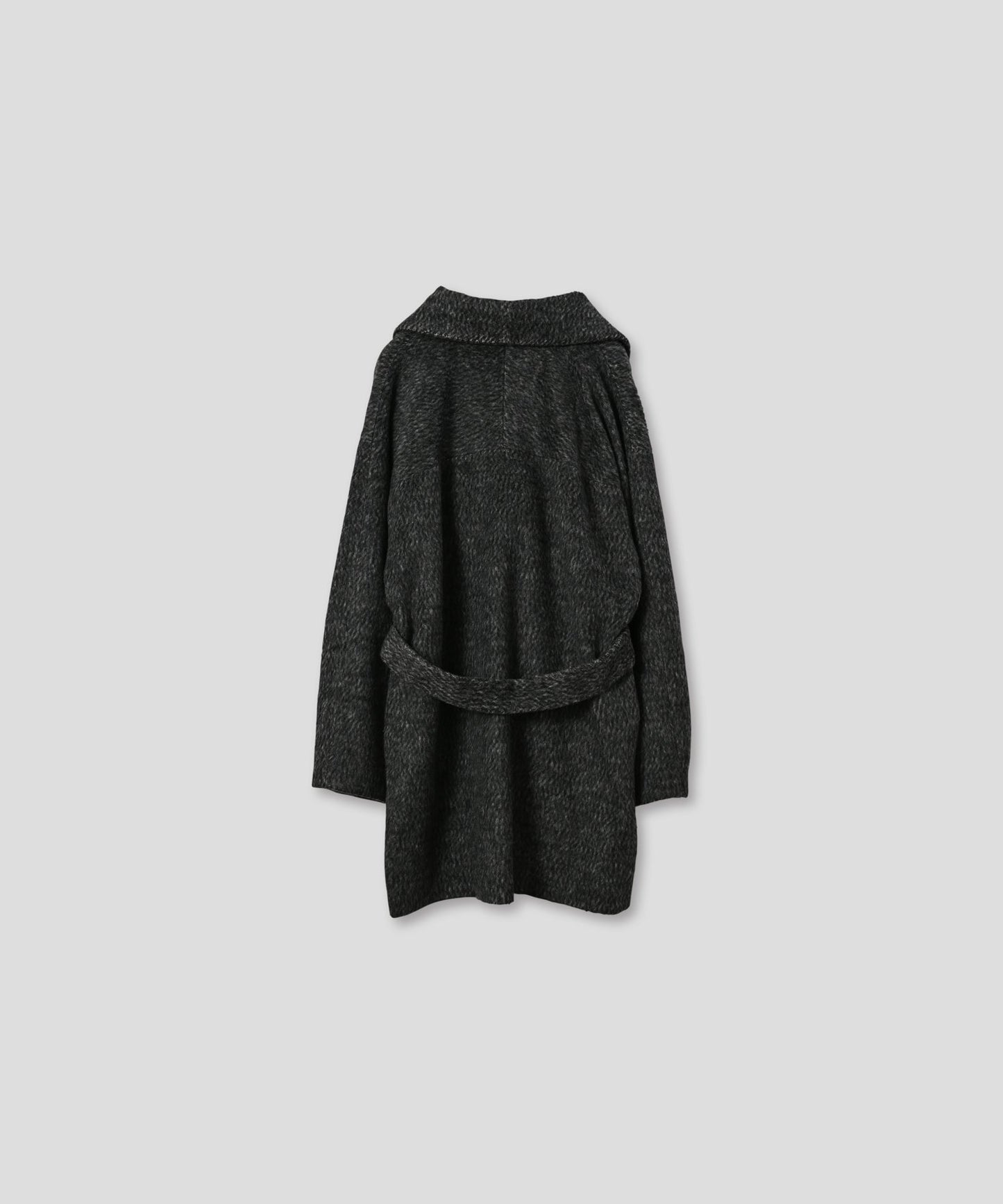 shaggy wool coat / WHT25FJK4046