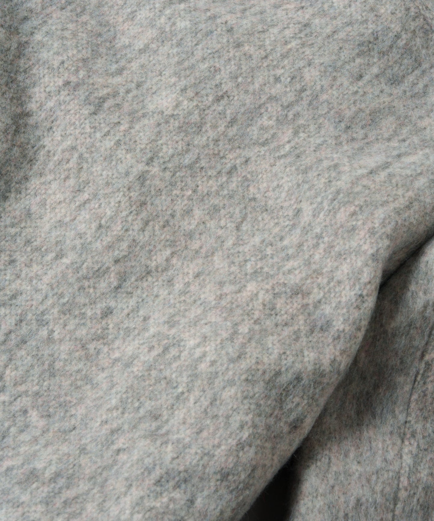 shaggy wool coat / WHT25FJK4046