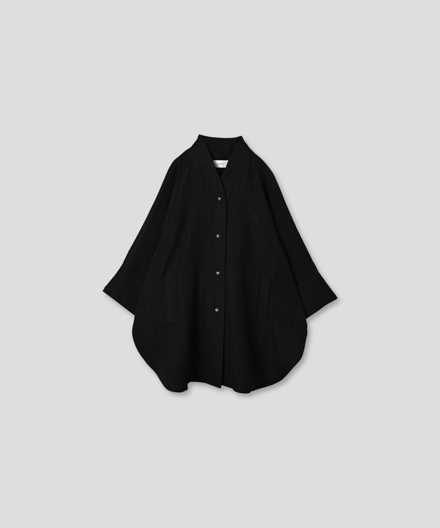 round cape jacket / WHT25FJK4047
