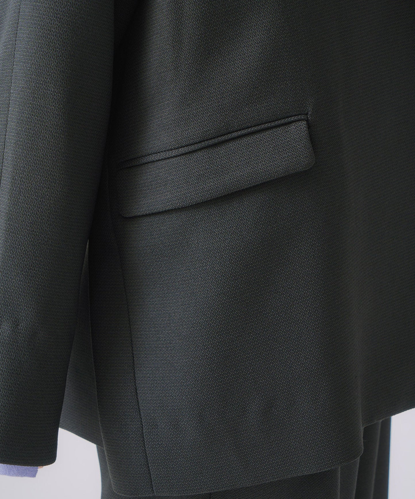 chic tweed over jacket / WHT25FJK4049