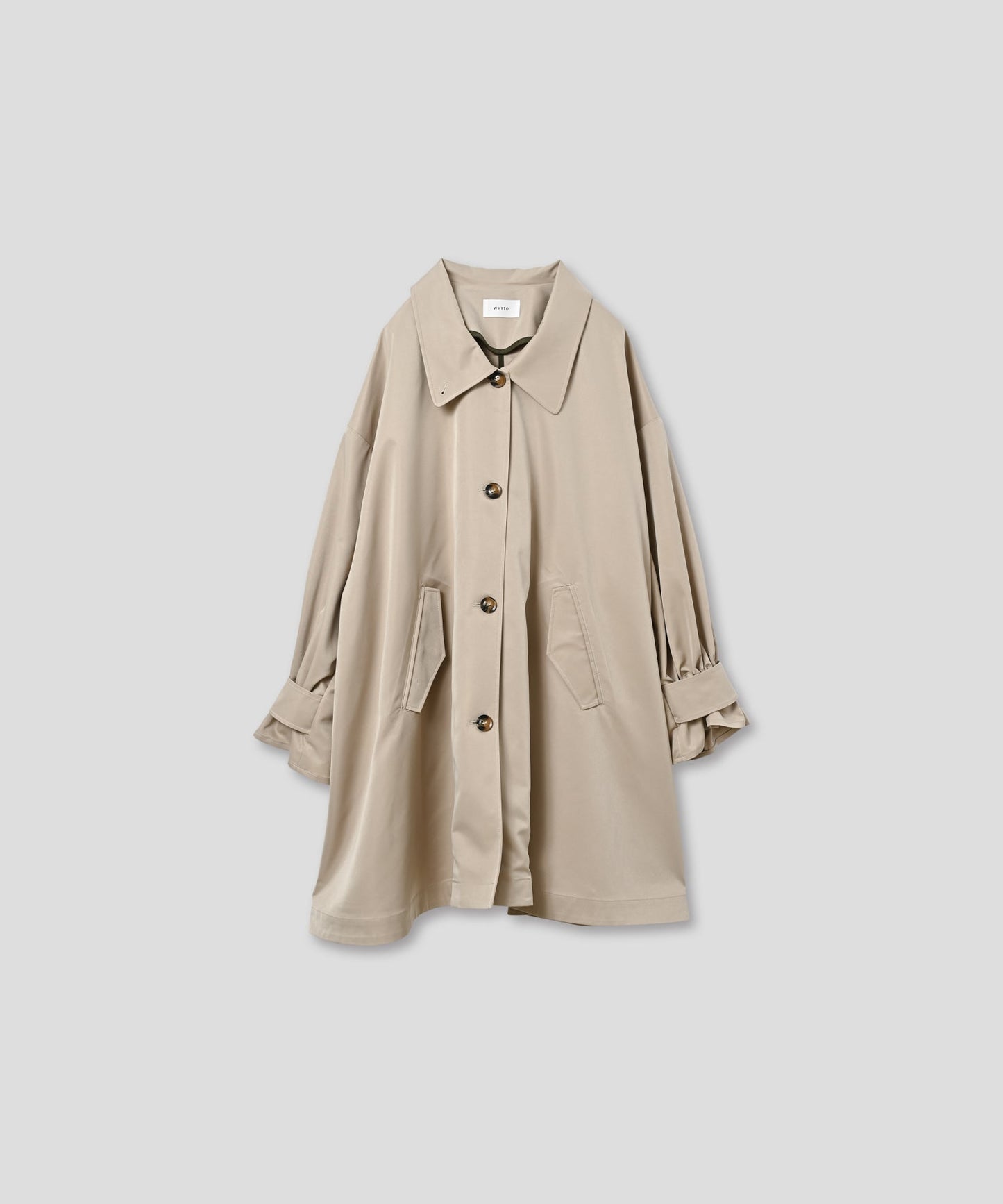 tent layered coat / WHT25FJK4050