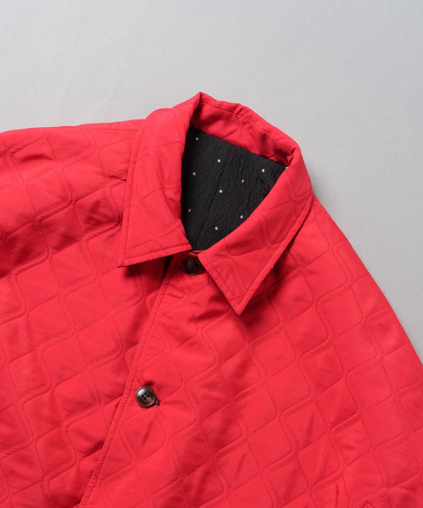 dot reversible quilt jacket / WHT25FJK4051