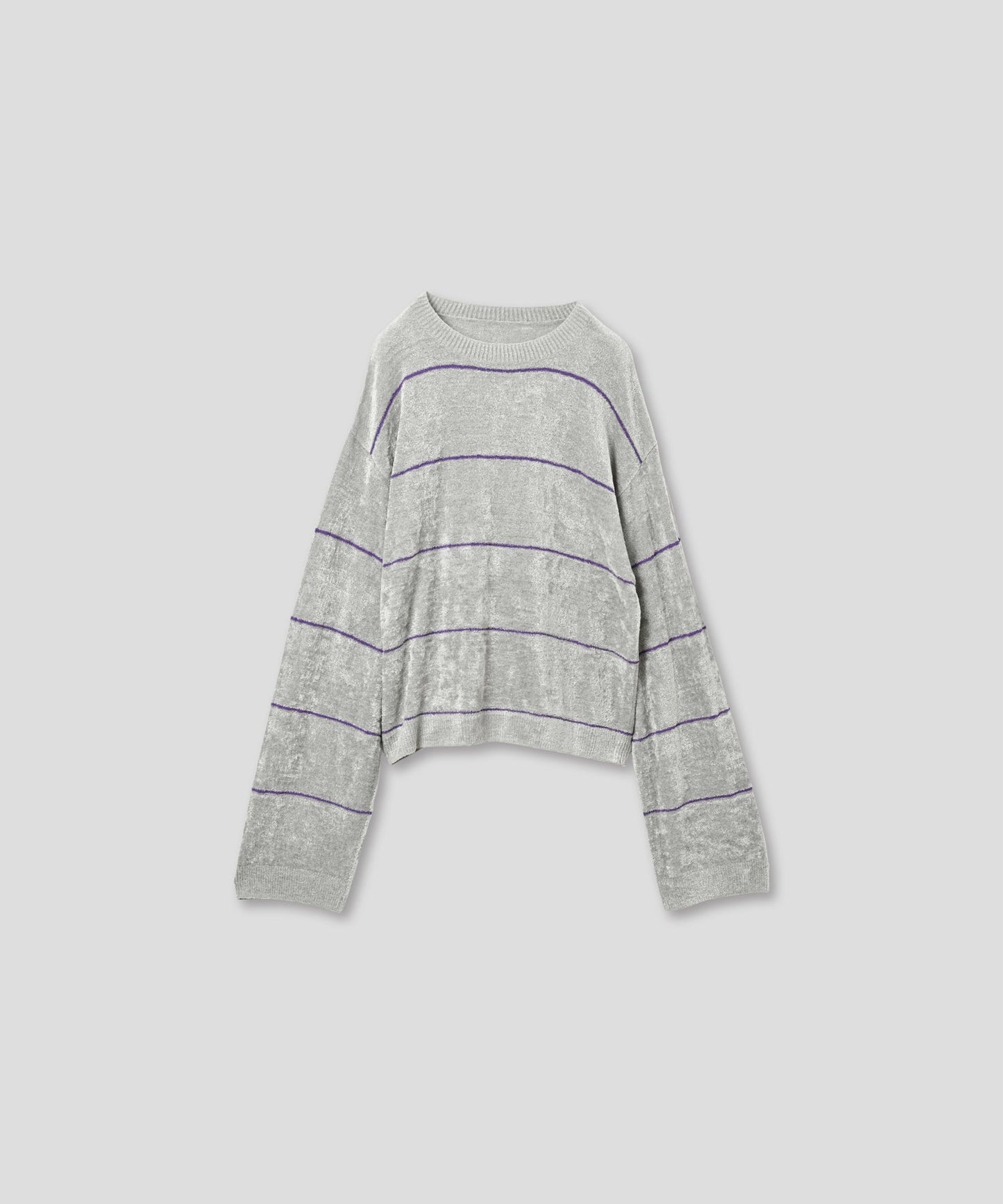 wide border knit / WHT25FKN4034