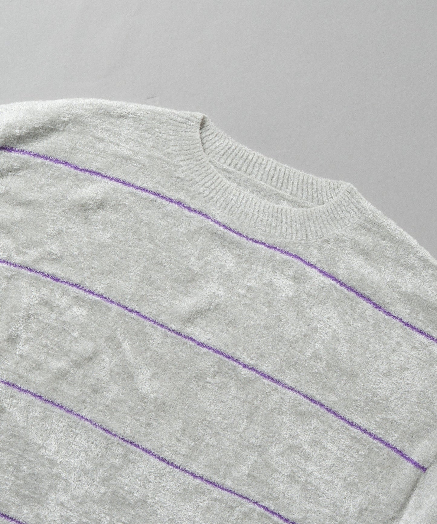 wide border knit / WHT25FKN4034