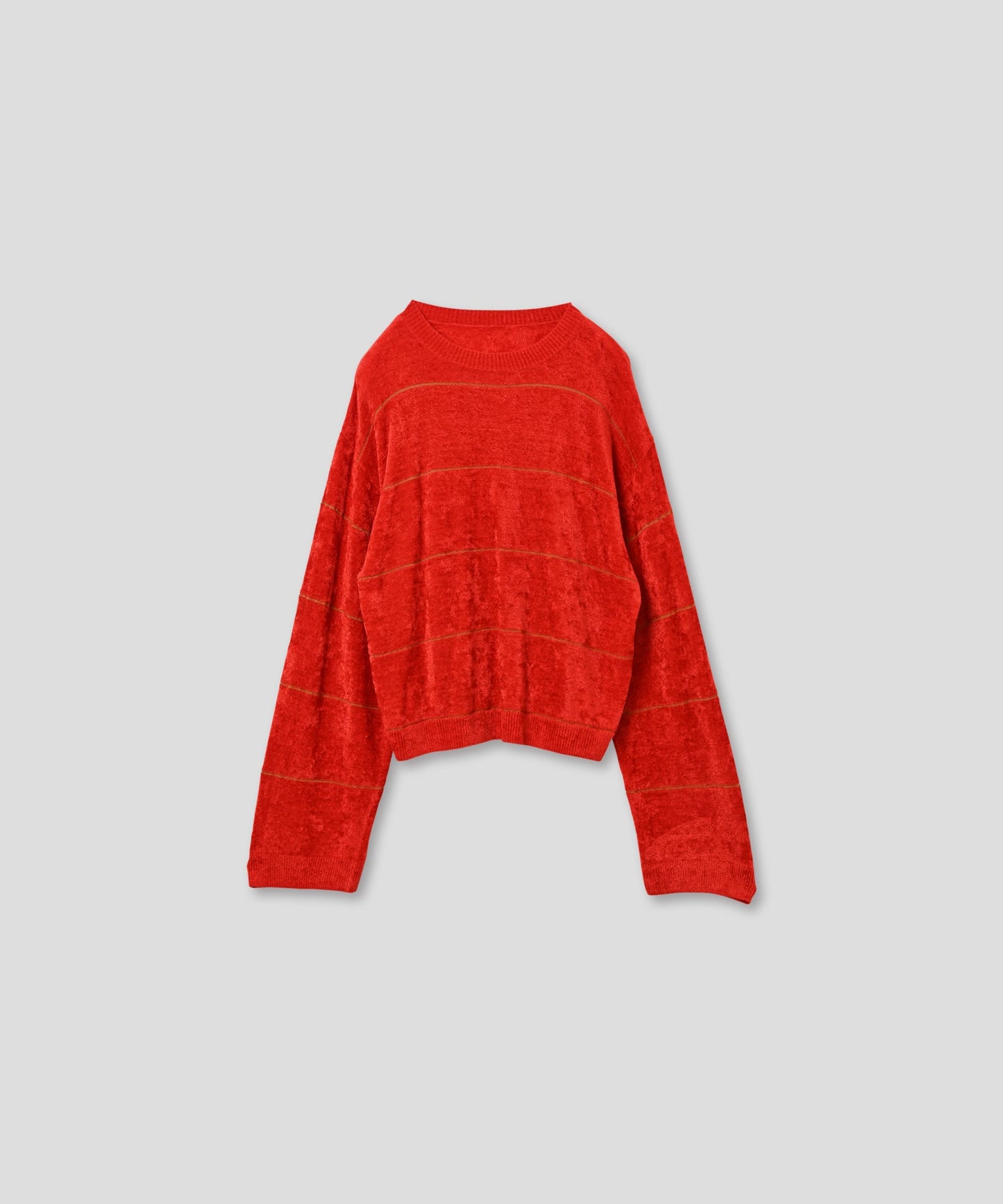 wide border knit / WHT25FKN4034