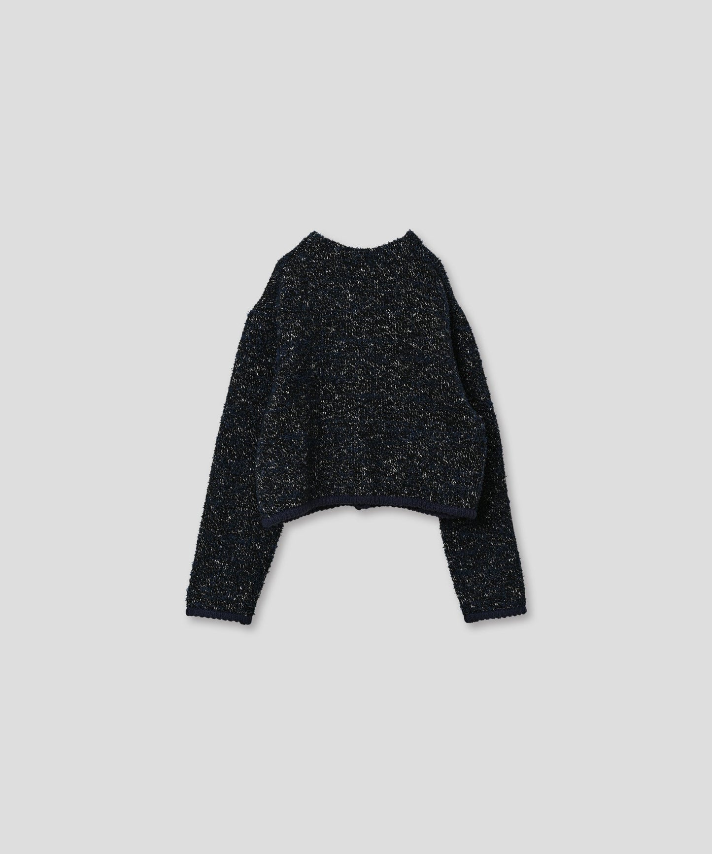 mix tapeyarn knit jacket / WHT25FKN4036