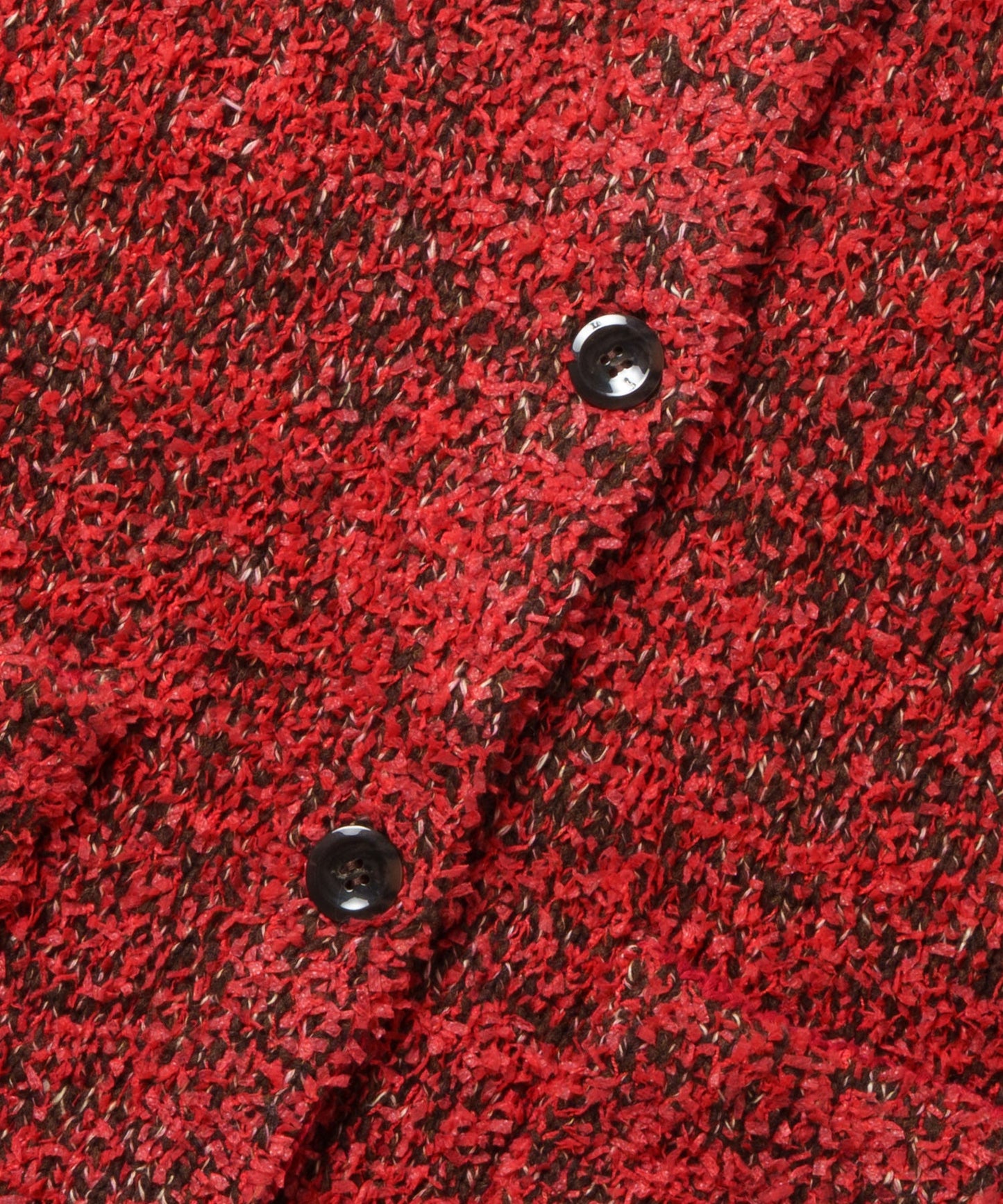 mix tapeyarn knit jacket / WHT25FKN4036