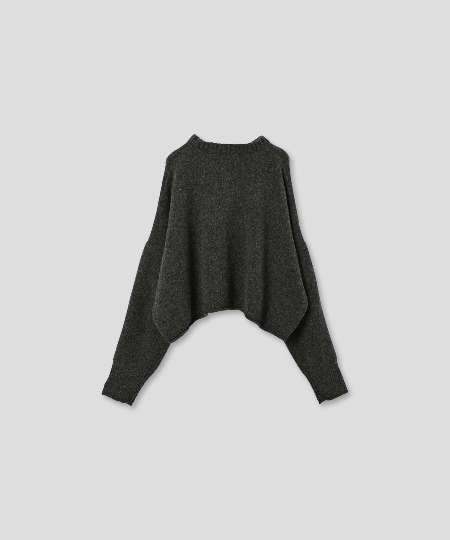 cashmere wide square knit / WHT25FKN4037