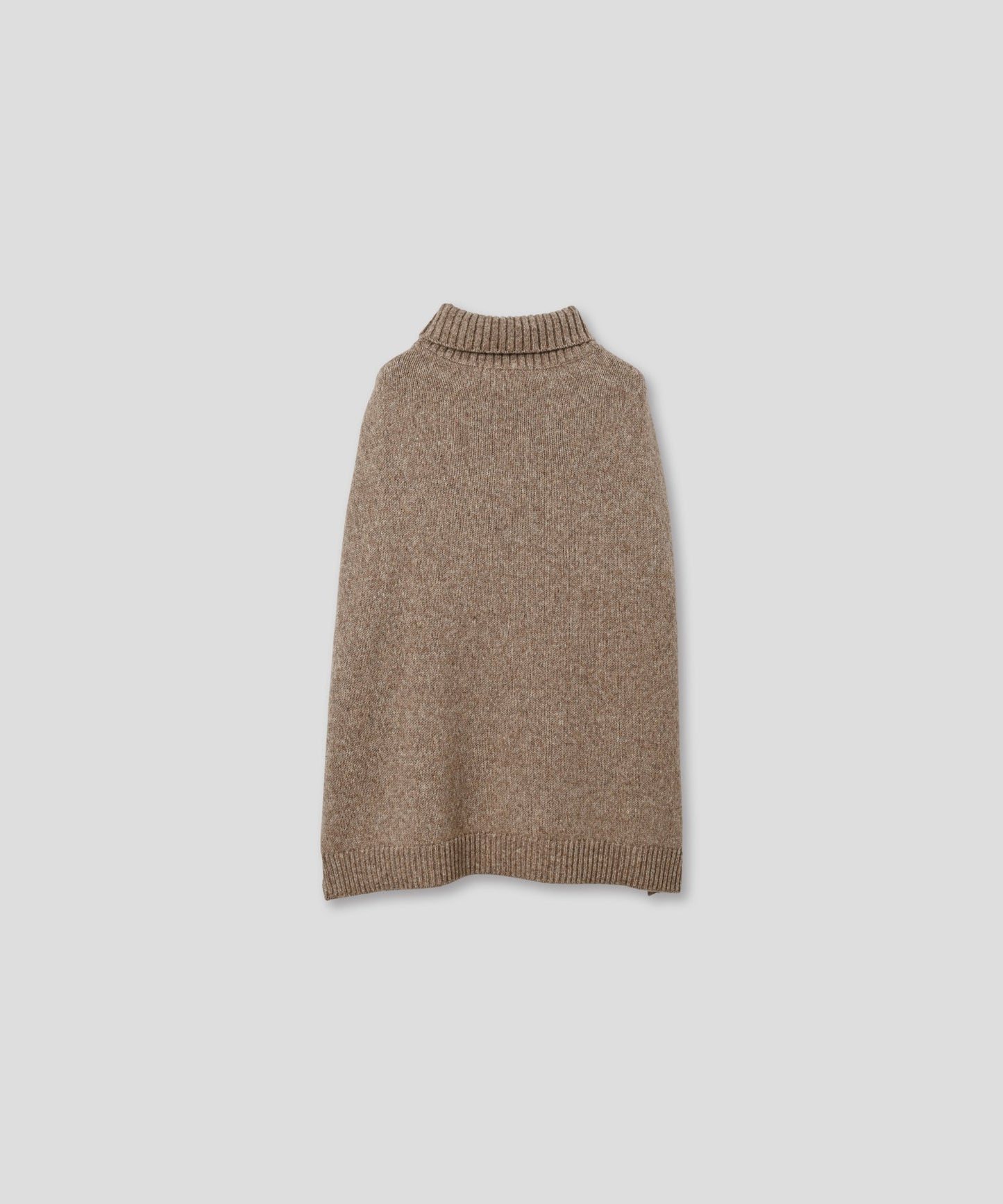 cashmere cape knit / WHT25FKN4038