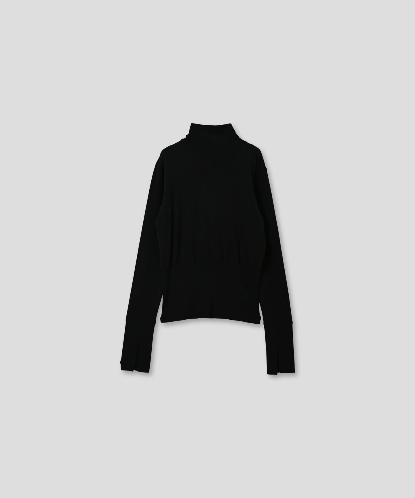 color block knit / WHT25FKN4039