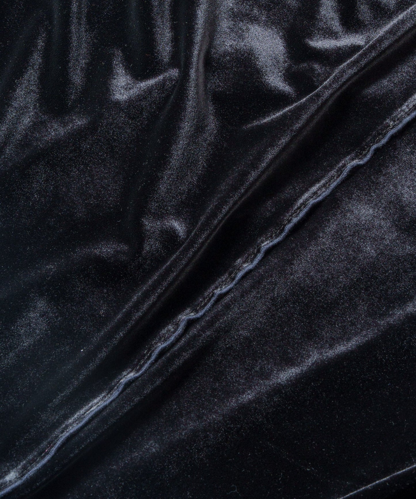v slit velour dress / WHT25FOP4072