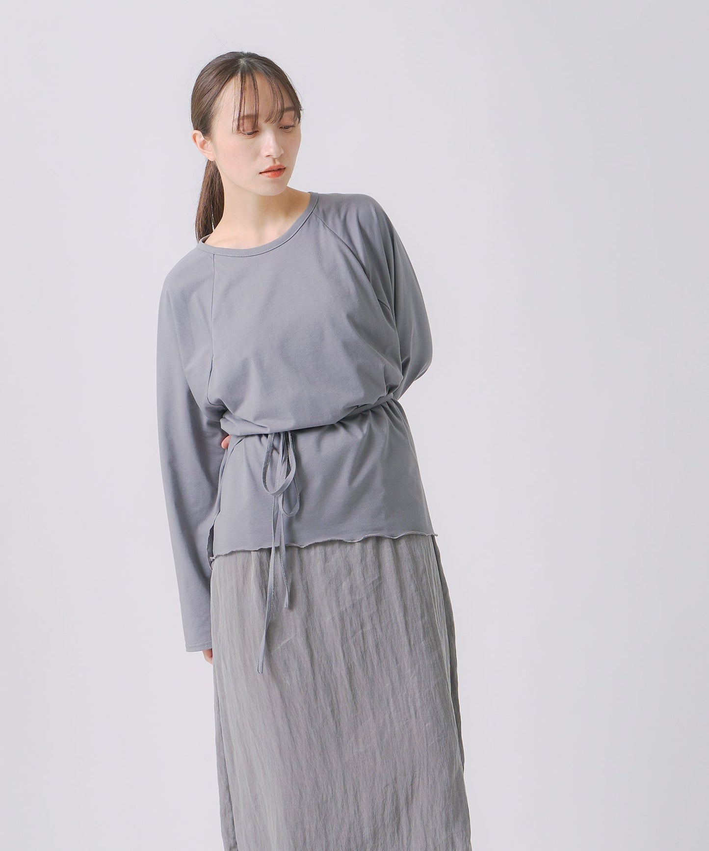 layered apron dress / WHT25FOP4074