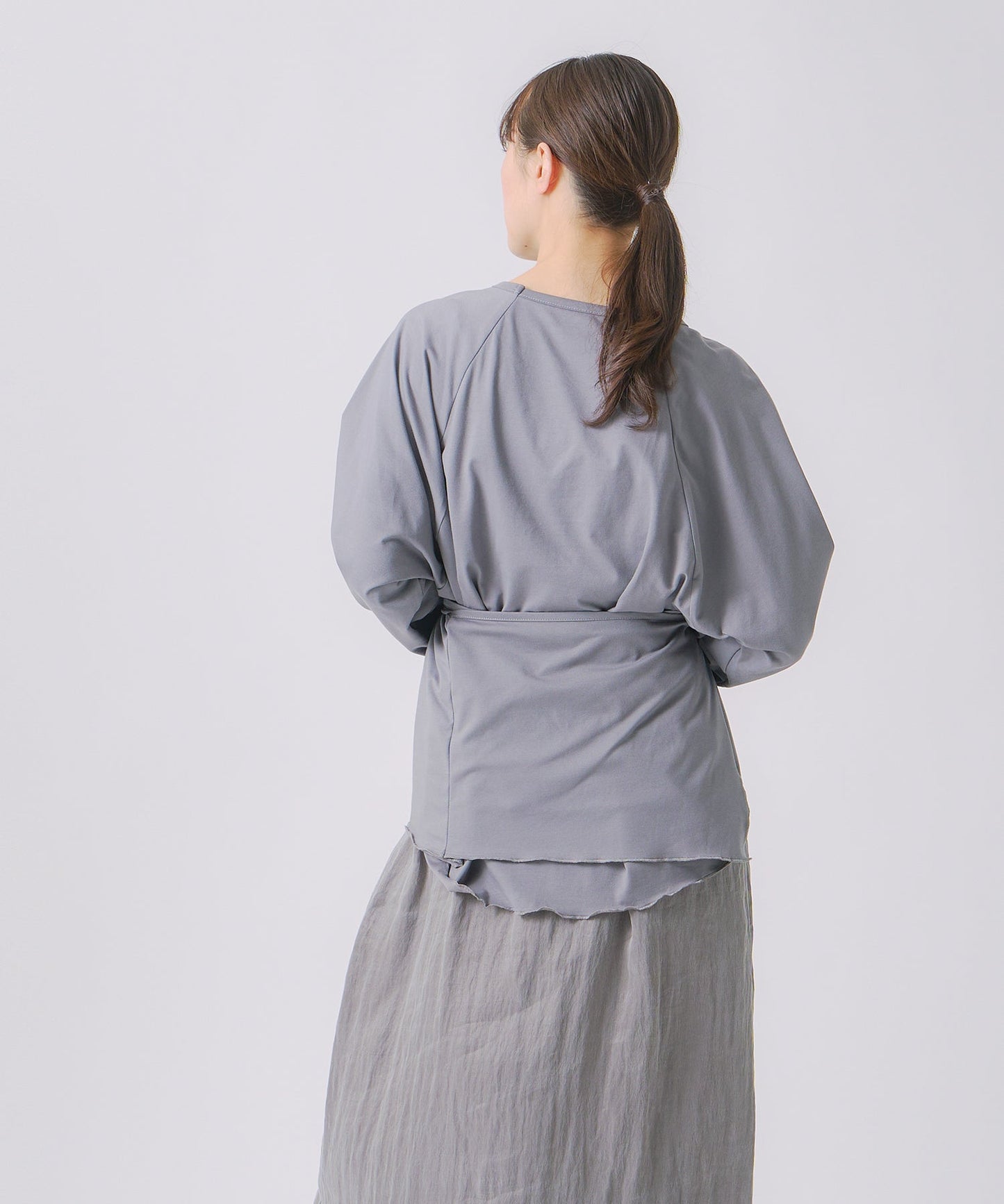 layered apron dress / WHT25FOP4074