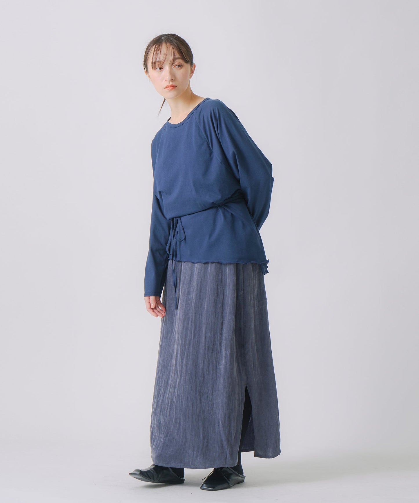 layered apron dress / WHT25FOP4074