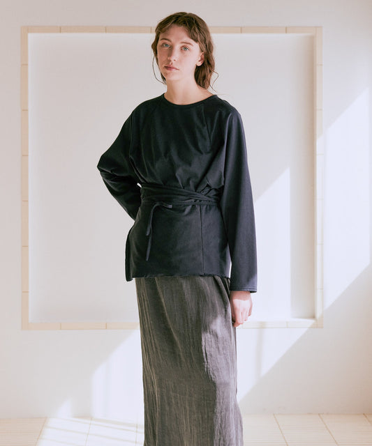 layered apron dress / WHT25FOP4074