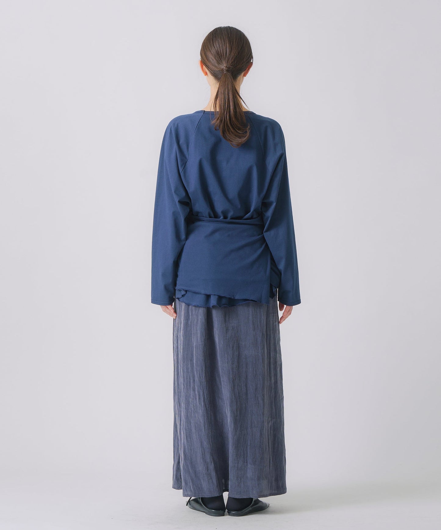 layered apron dress / WHT25FOP4074