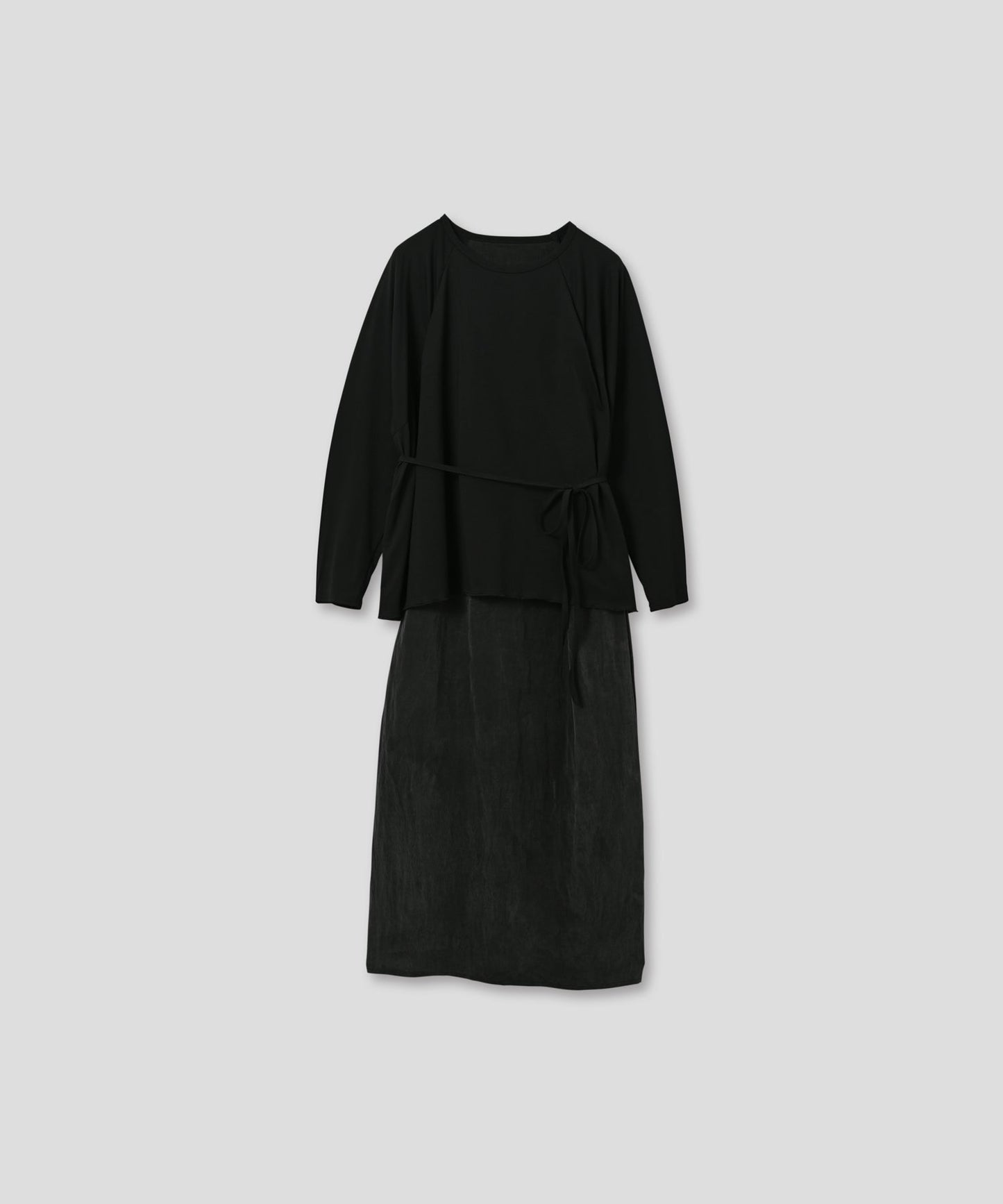 layered apron dress / WHT25FOP4074