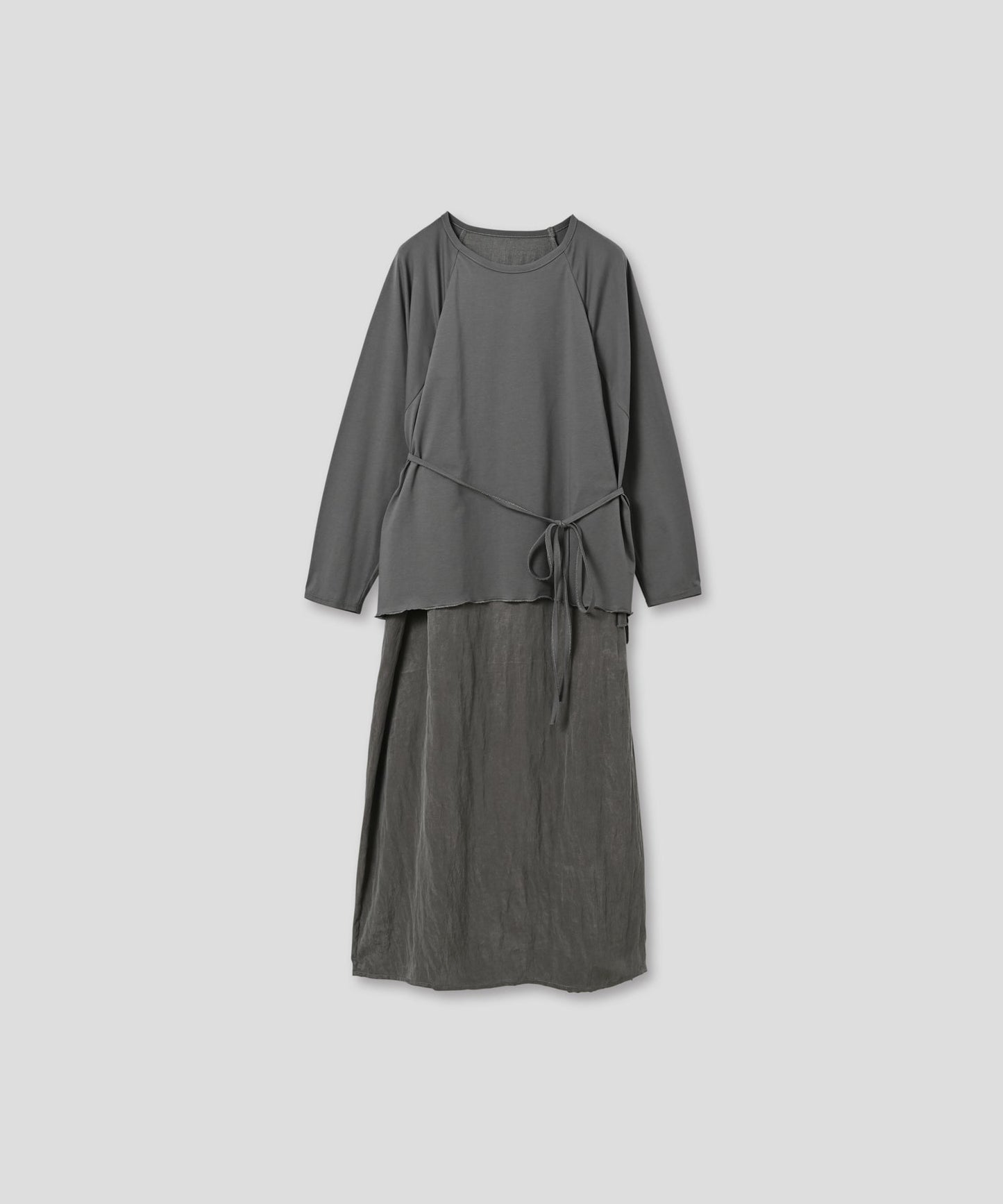 layered apron dress / WHT25FOP4074