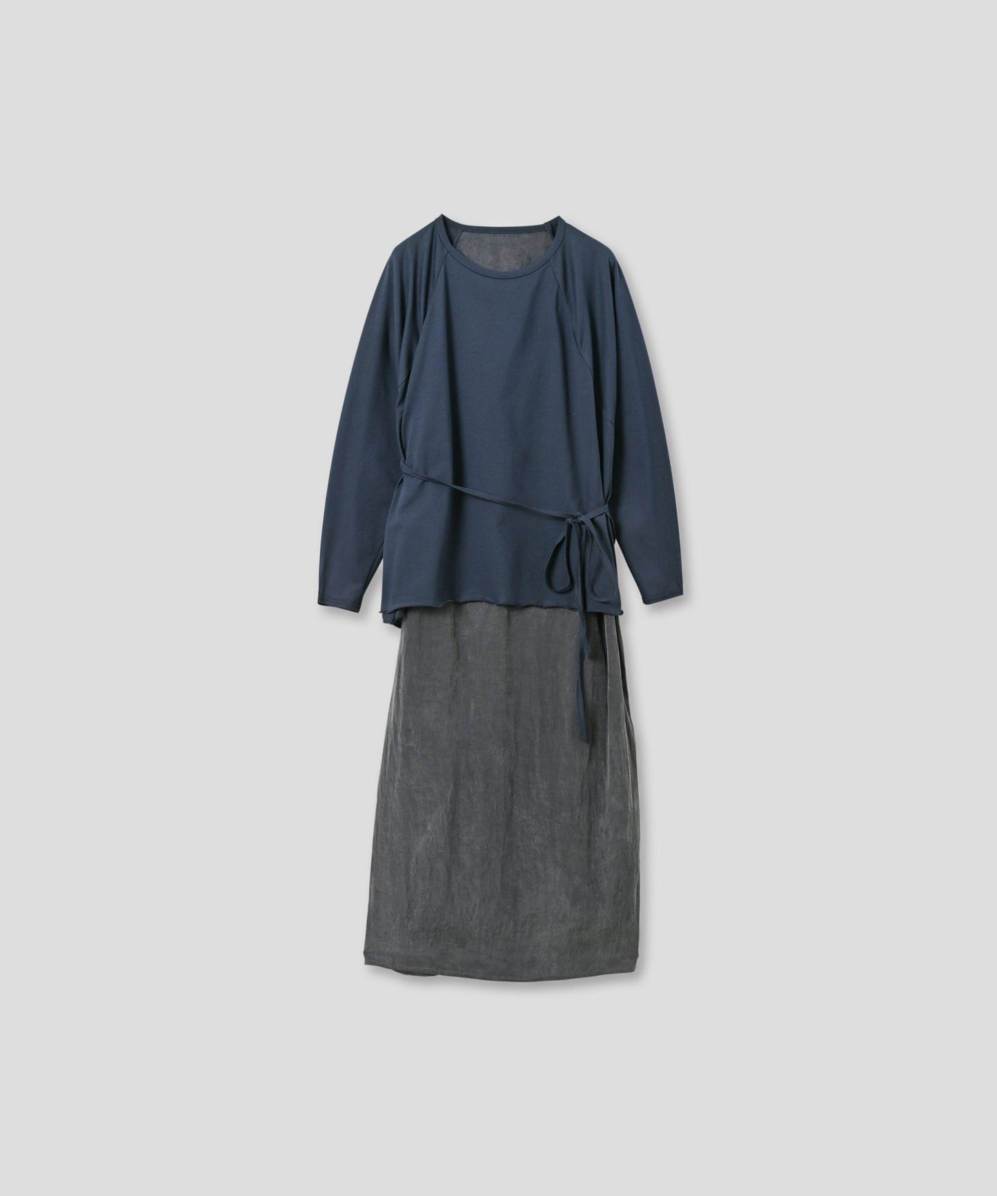 layered apron dress / WHT25FOP4074