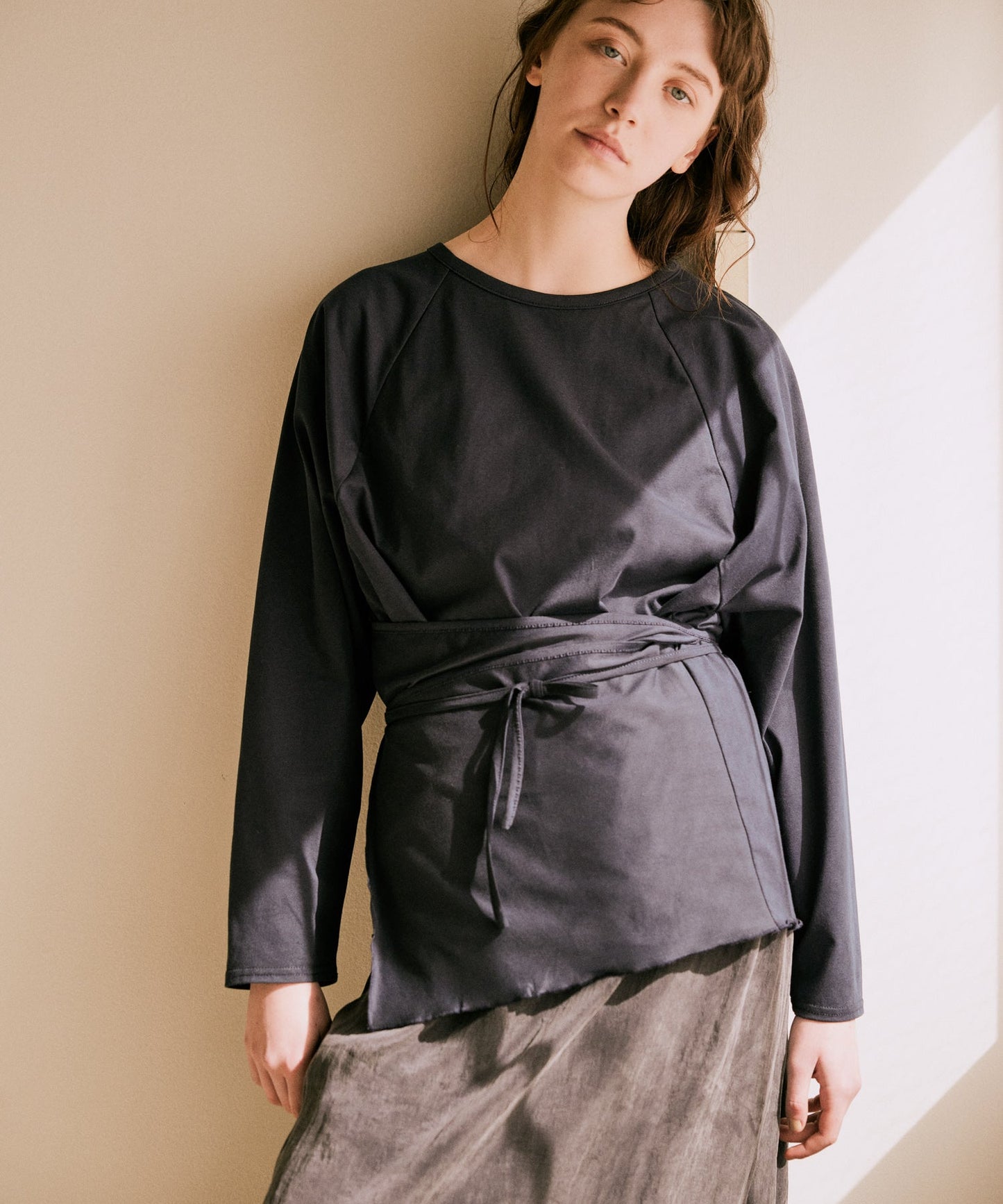 layered apron dress / WHT25FOP4074