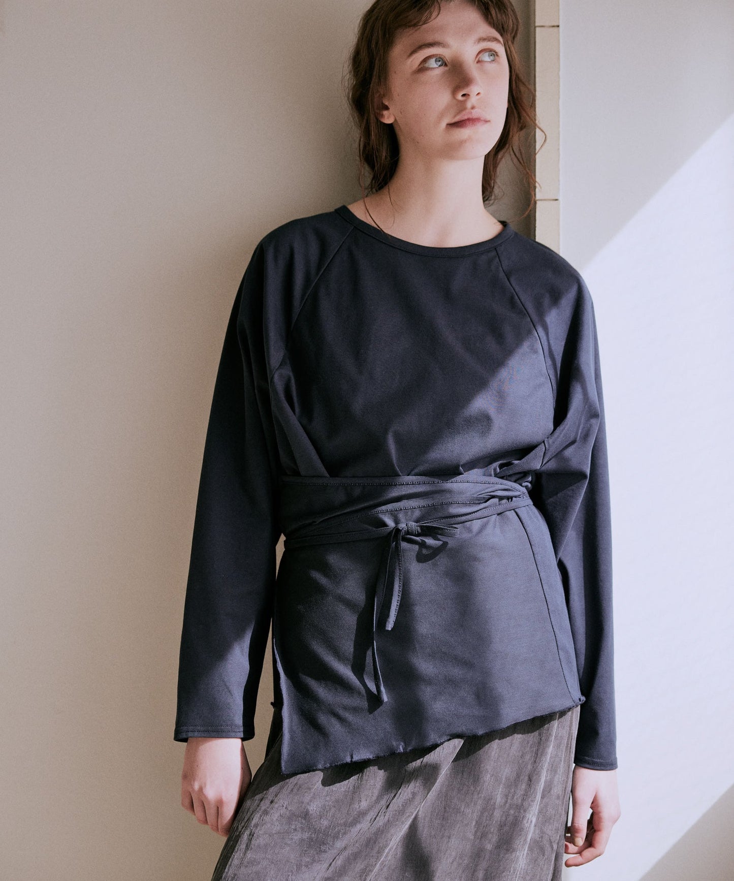 layered apron dress / WHT25FOP4074