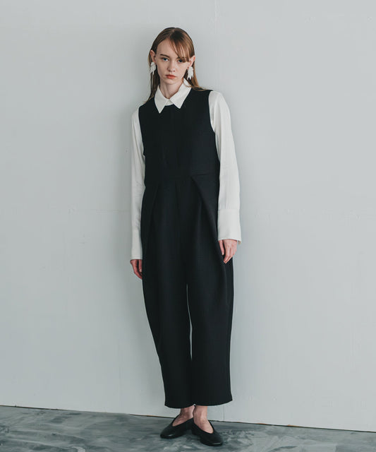 design tuck overall / WHT25FPT4055