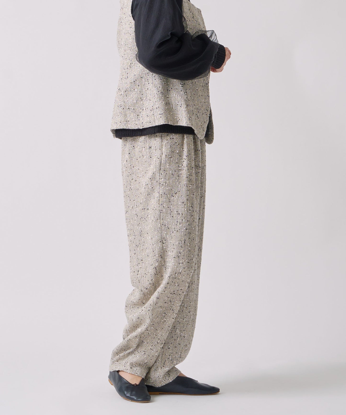 nep tweed trouser / WHT25FPT4056
