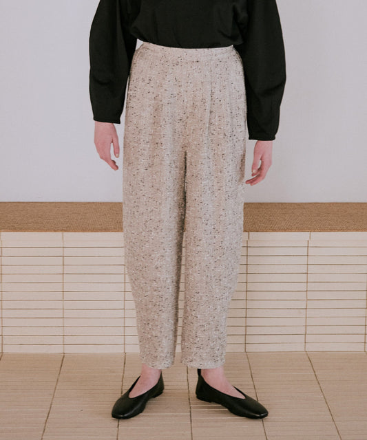 nep tweed trouser / WHT25FPT4056