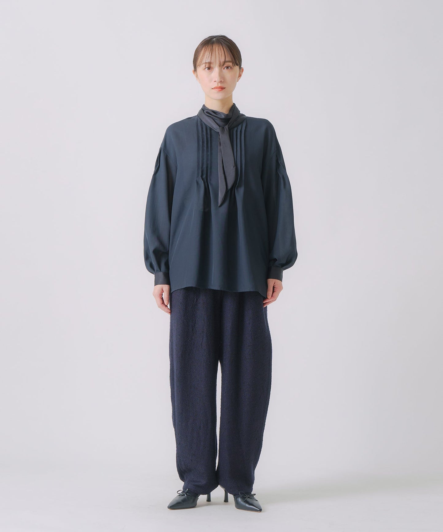 nep tweed trouser / WHT25FPT4056