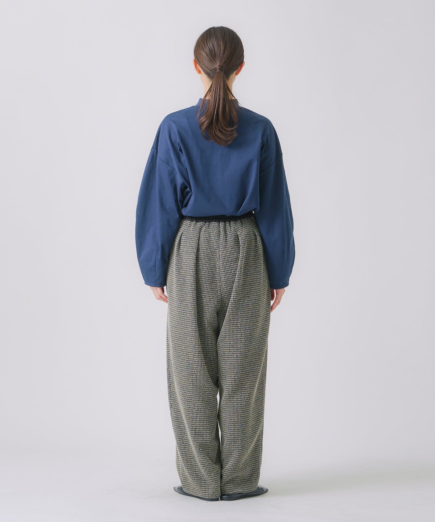 tack design trouser / WHT25FPT4059
