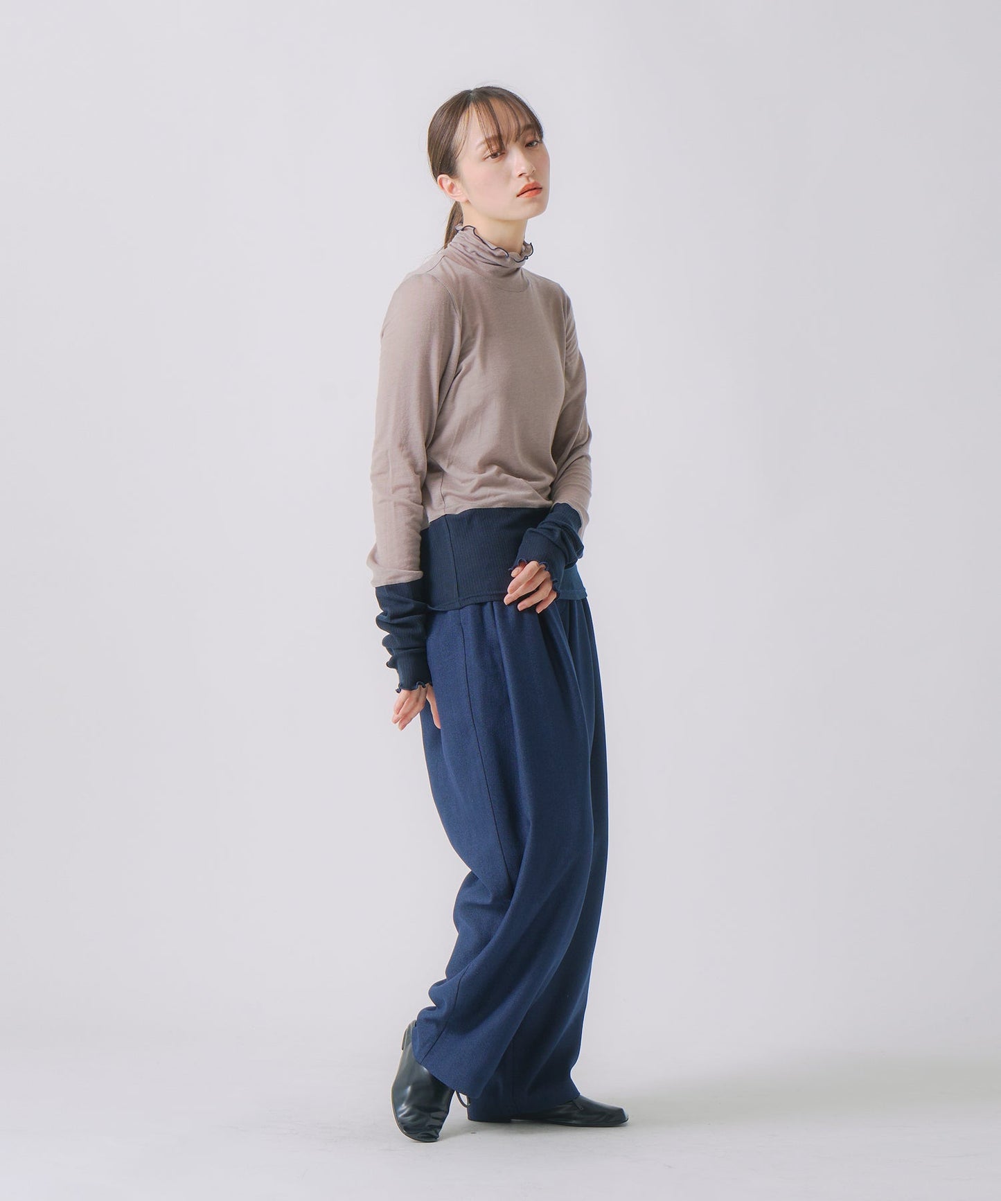 tack design trouser / WHT25FPT4059