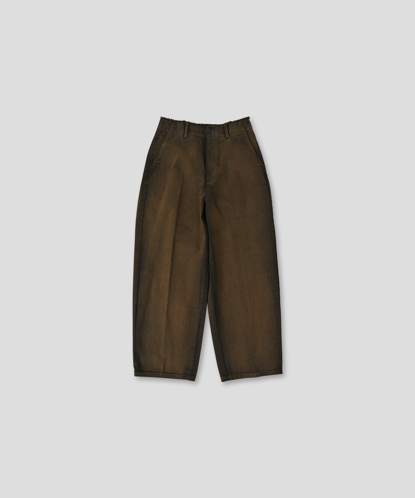 centerpress denim trouser / WHT25FPT4061