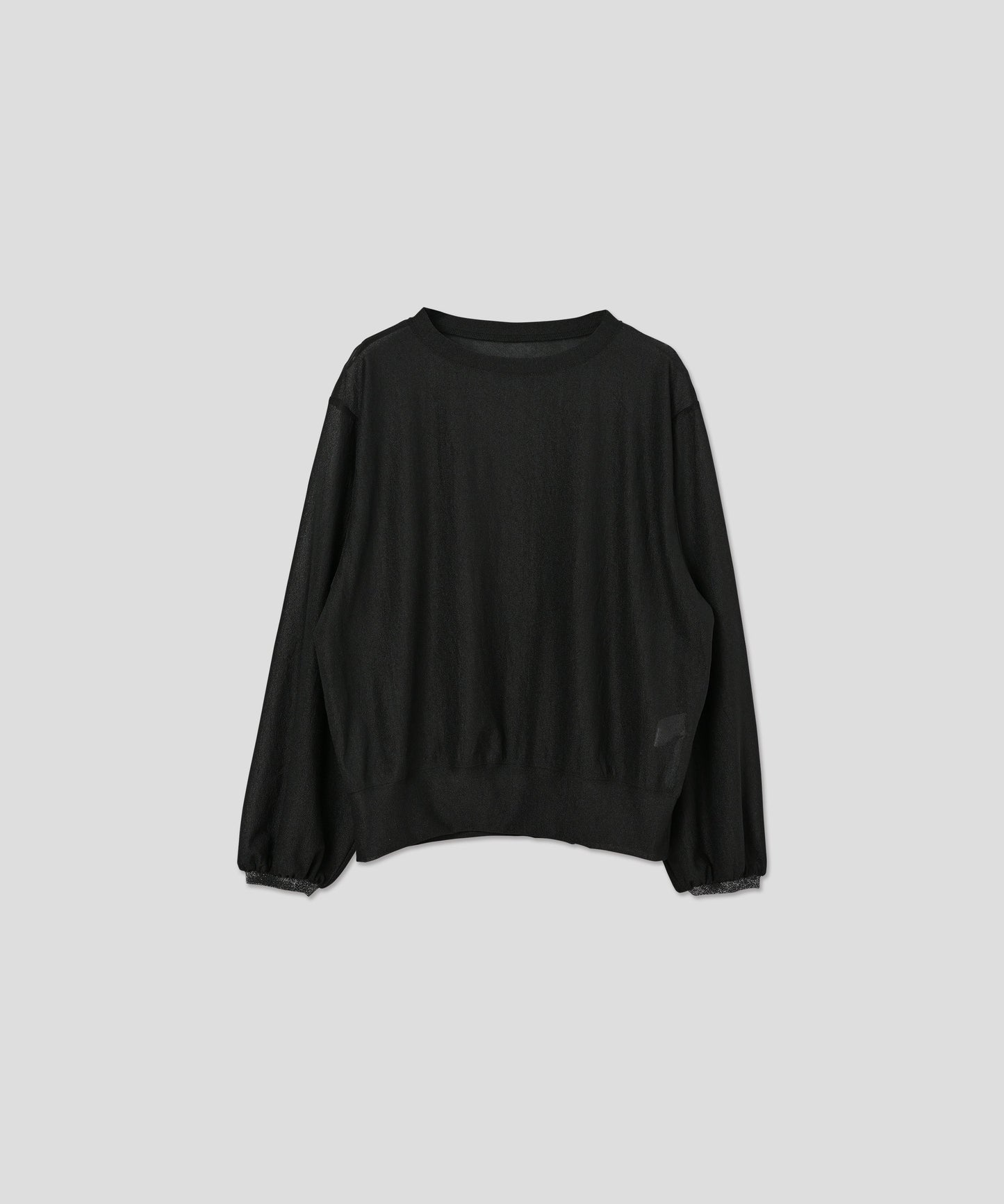 SHEER VOLUME SLEEVES BLOUSE / WHT25HBL4060
